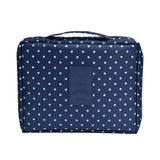 Compact Waterproof Makeup Travel Organizer - Stylish & Durable Cosmetic Case for On-the-Go Beauty Essentials