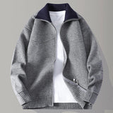 Men's zip-through cardigan, view 5