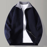 Men's zip-through cardigan, view 6