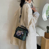 Bohemian Embroidered Mandala Shoulder Bag - Lightweight Multi-Use Tote for Travel & Everyday Style