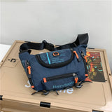 Water-Resistant Men's Multi-Way Waist & Sling Bag - Versatile Travel & Outdoor Pack