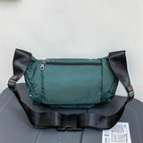 Water-Resistant Men's Multi-Way Waist & Sling Bag - Versatile Travel & Outdoor Pack