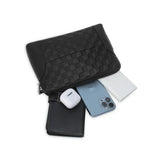 Men's Leather Anti-Theft Handbag with Fingerprint Lock – Secure Clutch & Wallet for Everyday Use