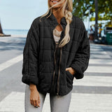 Women's zip-up coat, view 5