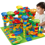Marble Run Building Blocks Set – Creative Maze with Slide & Ball Track for Kids – Educational STEM Toy for Problem Solving & Imagination Development