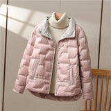 Women's quilted puffer jacket, view 3