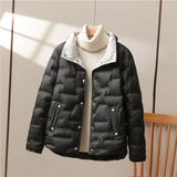 Women's quilted puffer jacket, view 5