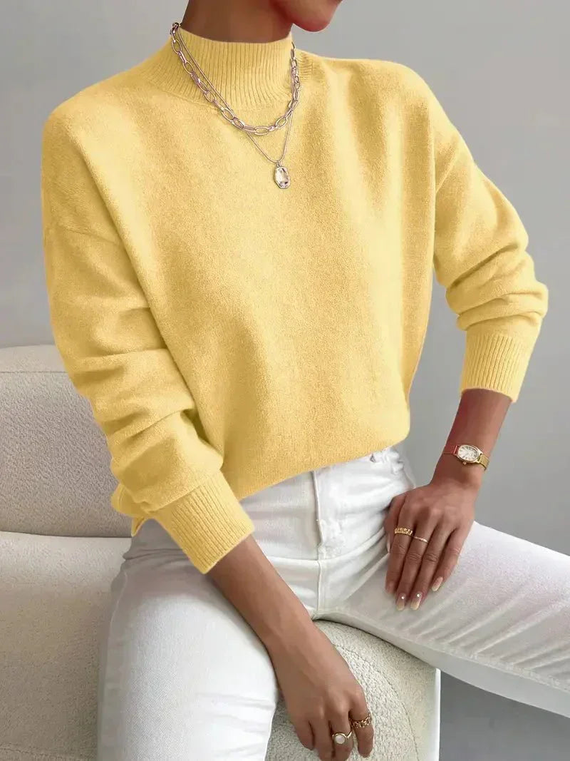 Enhanced Product Title: Donna™ Classic Turtleneck Sweater for Women - Timeless Style & Comfort

This optimized title includes relevant keywords while maintaining clarity and appeal for potential customers.
