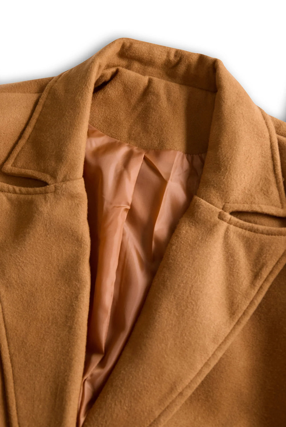 Women's belted trench coat, view 5
