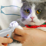 Professional Dog Nail Trimmers with Safety Sensor Light - Quick & Easy Pet Grooming Tool