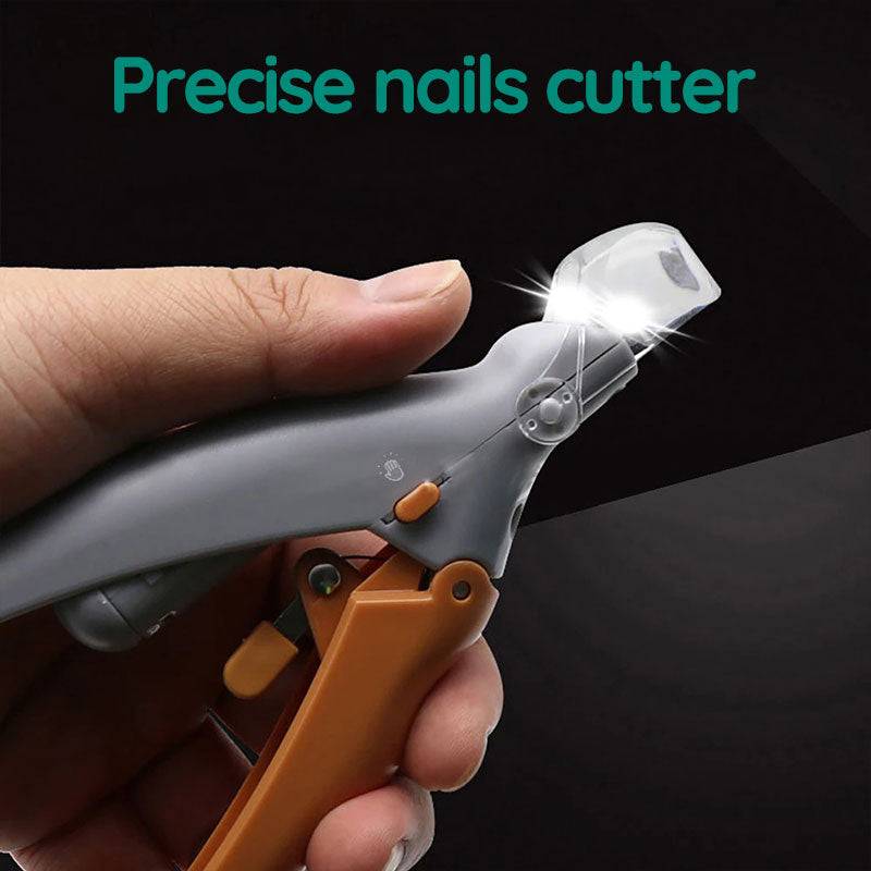 Professional Dog Nail Trimmers with Safety Sensor Light - Quick & Easy Pet Grooming Tool