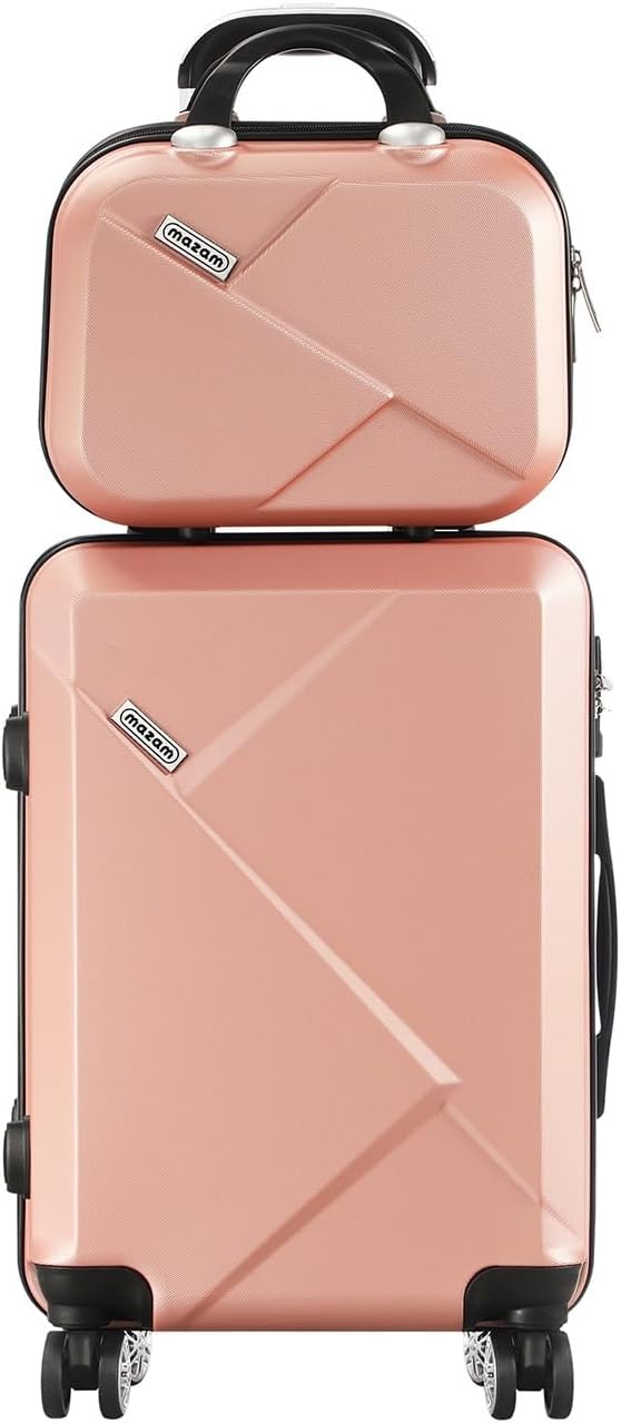JetTrek Compact 2-Piece Carry-On Luggage Set - Trolley Bag & Spinner Wheels for Easy Travel