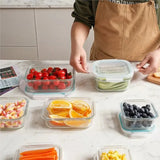 Glass Food Storage Containers – Airtight Lids, Leak-Proof & Meal Prep Ready