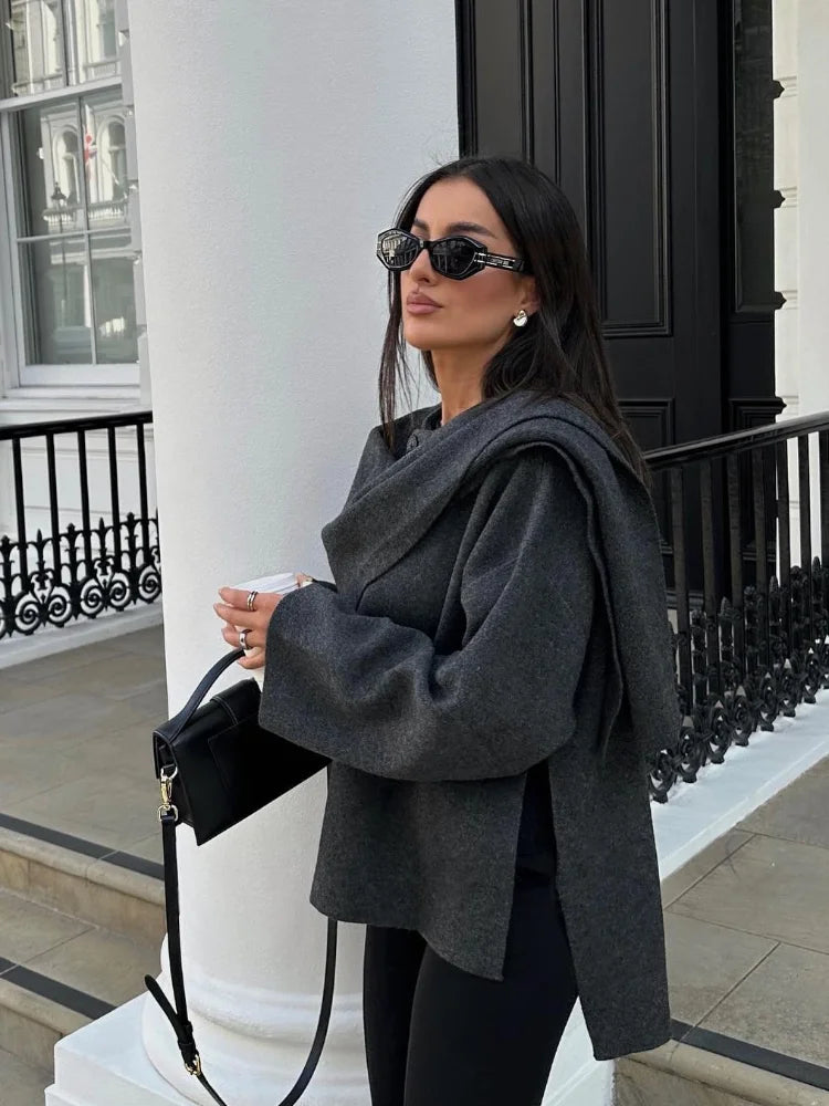Women's oversized coat, view 1