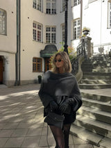 Women's oversized coat, view 3