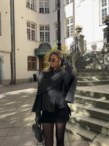Women's oversized coat, view 4