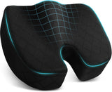 Premium Memory Foam Seat Cushion for Ultimate Comfort - Ideal for Car Seats & Office Chairs