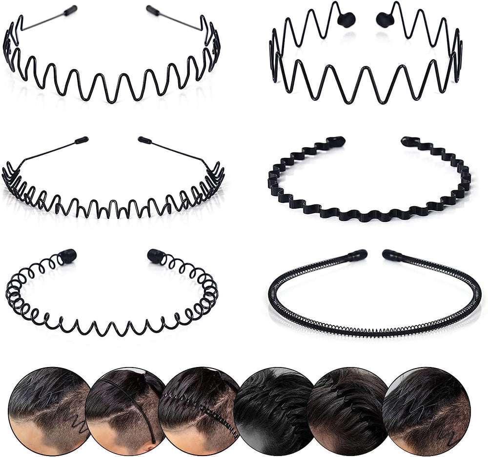 Men's Performance Headband - Moisture-Wicking, Adjustable Sports Headwear for Running, Gym, and Outdoor Activities