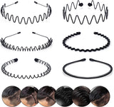 Men's Performance Headband - Moisture-Wicking, Adjustable Sports Headwear for Running, Gym, and Outdoor Activities
