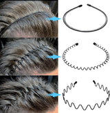 Men's Performance Headband - Moisture-Wicking, Adjustable Sports Headwear for Running, Gym, and Outdoor Activities