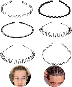 Men's Performance Headband - Moisture-Wicking, Adjustable Sports Headwear for Running, Gym, and Outdoor Activities