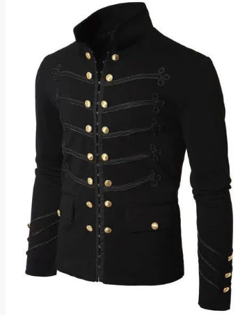 Rafael Men's High Collar Jacket - Modern Fit, Stylish & Versatile Outerwear
