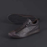Men's Zippered Sneakers - Stylish & Comfortable Footwear for All-Day Wear