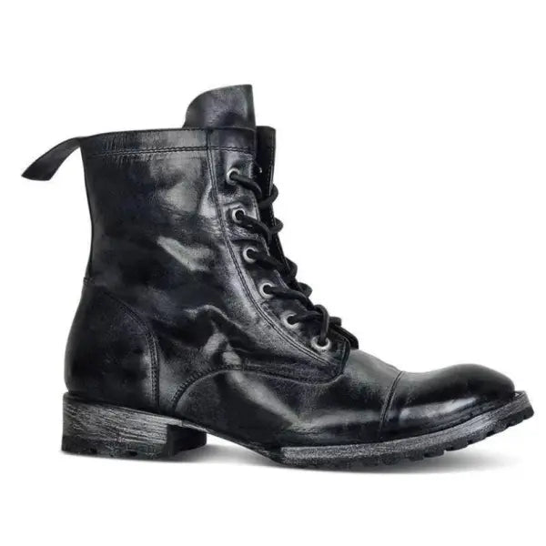 Men's Vintage Lace-Up Boots - Classic Style, Durable Comfort, Perfect for Every Occasion