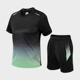 Men's Activewear Set – Moisture-Wicking, Full-Zip Jacket & Jogger Pants