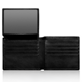 EliteFold Men's Bifold Wallet - Premium Top Grain Leather, Stylish & Durable