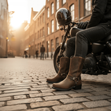 Men's Boots Harness Slip On Oil Resistant | Motorcycle Boots