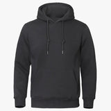 Men's Casual Fleece Hoodie with Drawstring Hood and Kangaroo Pocket