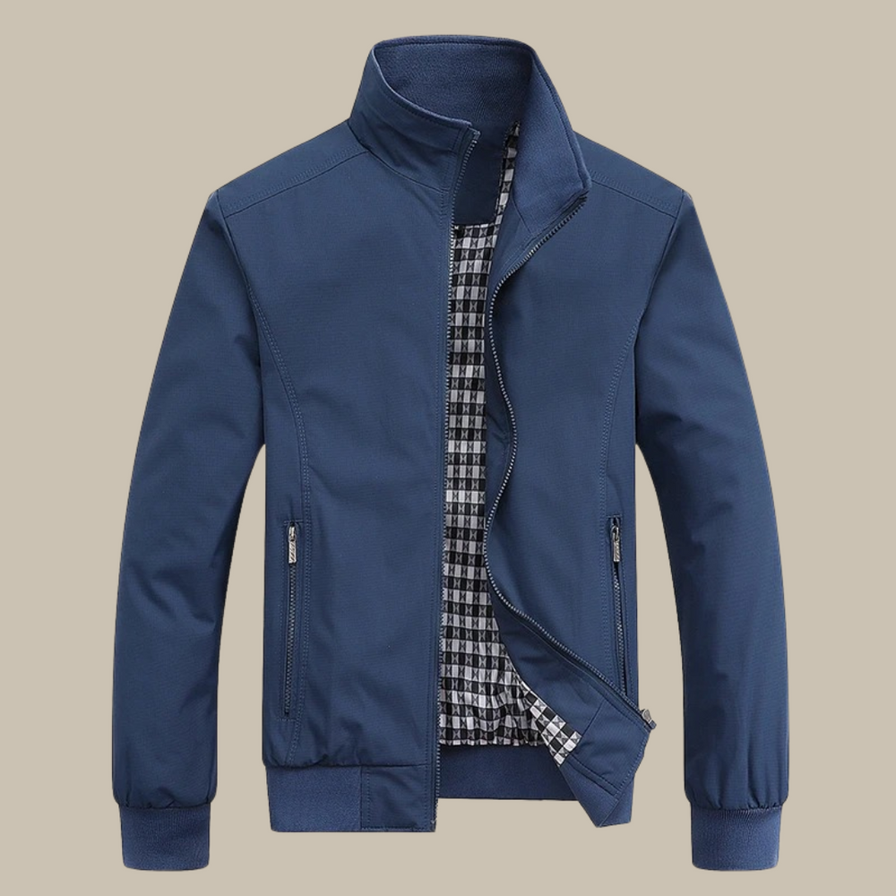 Men's Casual Windbreaker | Tommy Summer Jacket with Collar