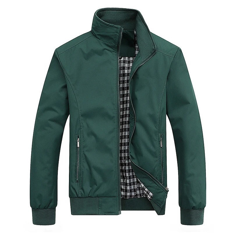 Men's Casual Windbreaker | Tommy Summer Jacket with Collar