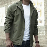 Elijah | Men's Casual Zip-Up Urban Street Jacket Long Sleeve - 3