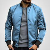 Sebastian | Men's Classic Slim-Fit Zip-Up Bomber Jacket