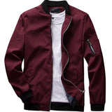 Jackson | Men's Full-Zip Bomber Front Jacket Ribbed-Collar Lightweight - 4