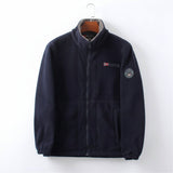 Mens Jacket Comfortable Zip Up Casual Outerwear