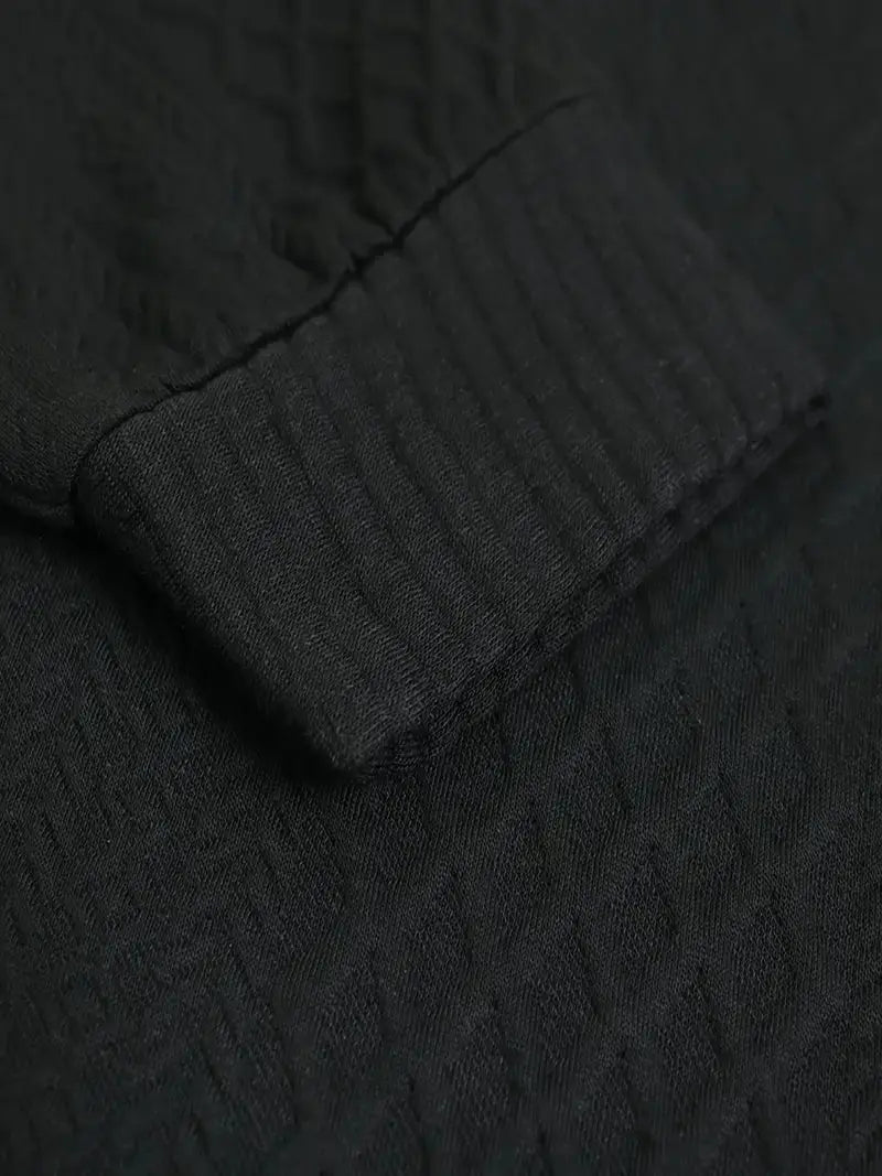 Men's Knitted Outdoor Sweater with Patches - Logan - 9