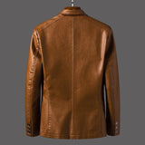 Men's Leather Blazer – Leonardo
