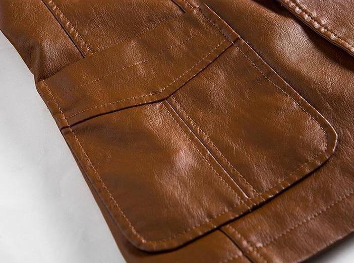 Men's Leather Blazer – Leonardo