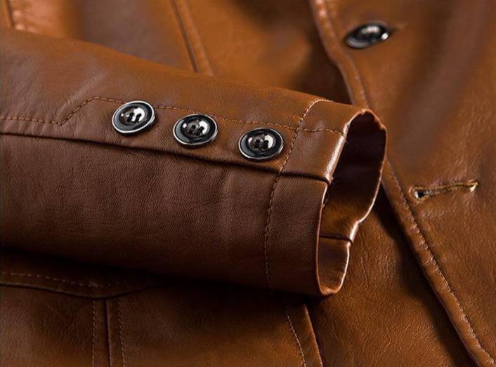 Men's Leather Blazer – Leonardo