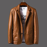 Men's Leather Blazer – Leonardo