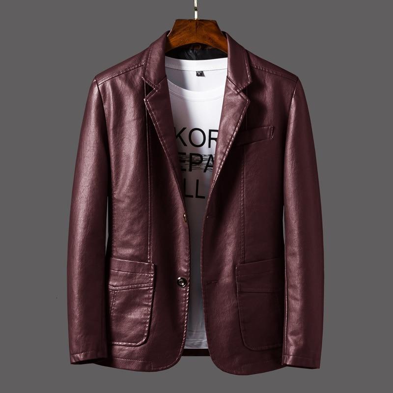 Men's Leather Blazer – Leonardo