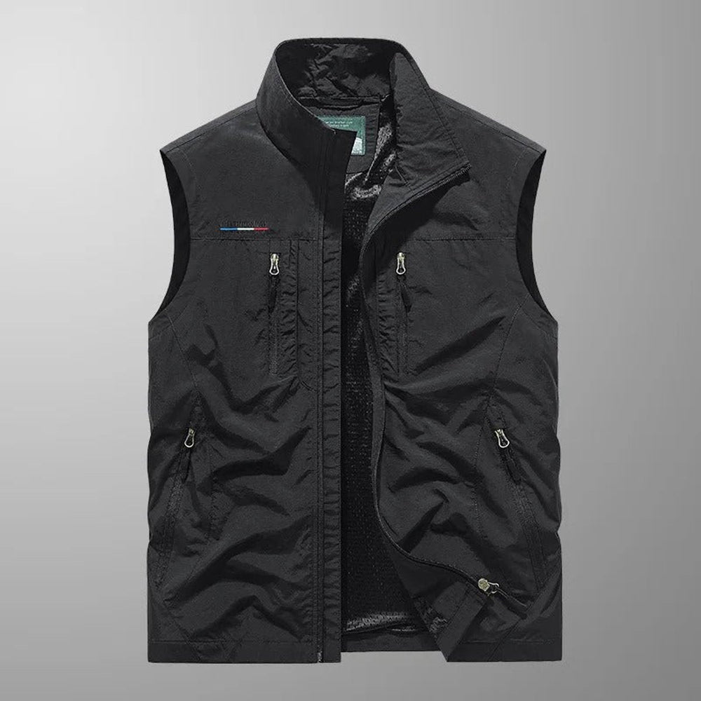 James | Men's Lightweight Breathable Multi-Pocket Cargo Mens Gilet