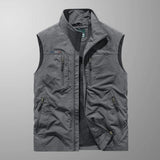 James | Men's Lightweight Breathable Multi-Pocket Cargo Mens Gilet