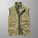 James | Men's Lightweight Breathable Multi-Pocket Cargo Mens Gilet