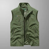 James | Men's Lightweight Breathable Multi-Pocket Cargo Mens Gilet