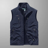 James | Men's Lightweight Breathable Multi-Pocket Cargo Mens Gilet