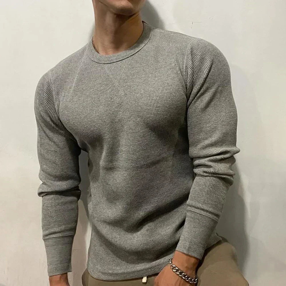 Men's Muscle Fit Autumn Sweater - Bravone